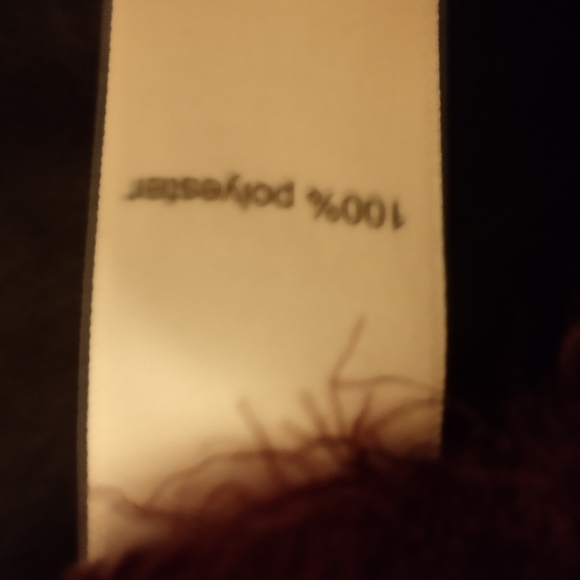 Maurices Plush Burgundy Cardigan - Picture 4 of 4